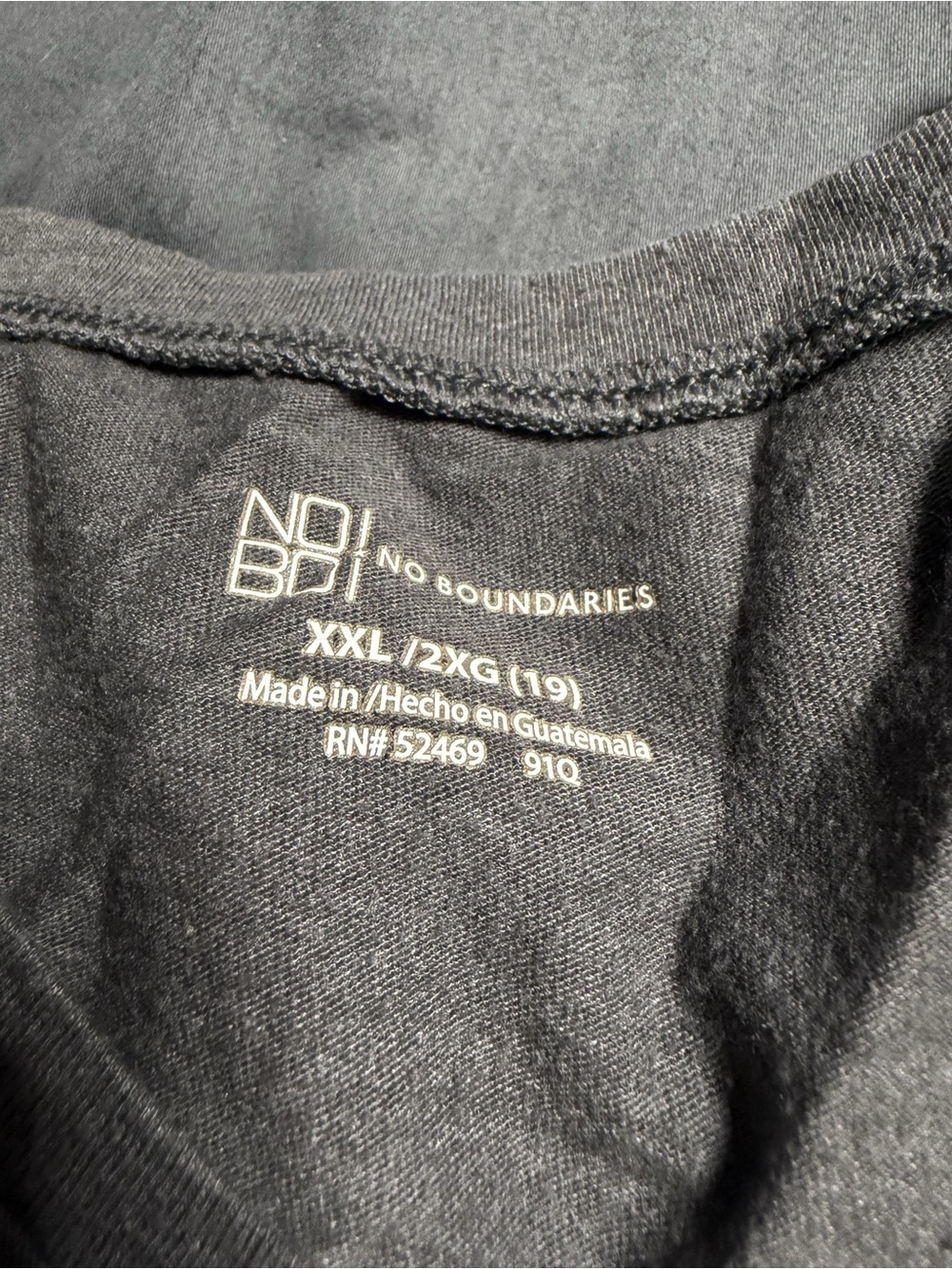 No Boundaries Women Short Sleeve Tees - Gray, Pink, Black - Picture 2 of 7